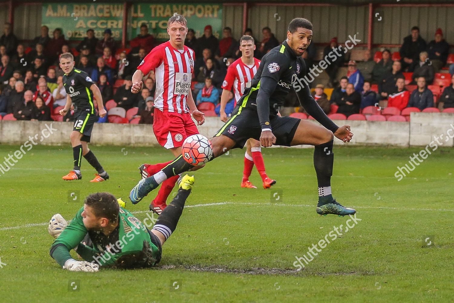 York City Forward Vadaine Oliver Scores Editorial Stock Photo Stock