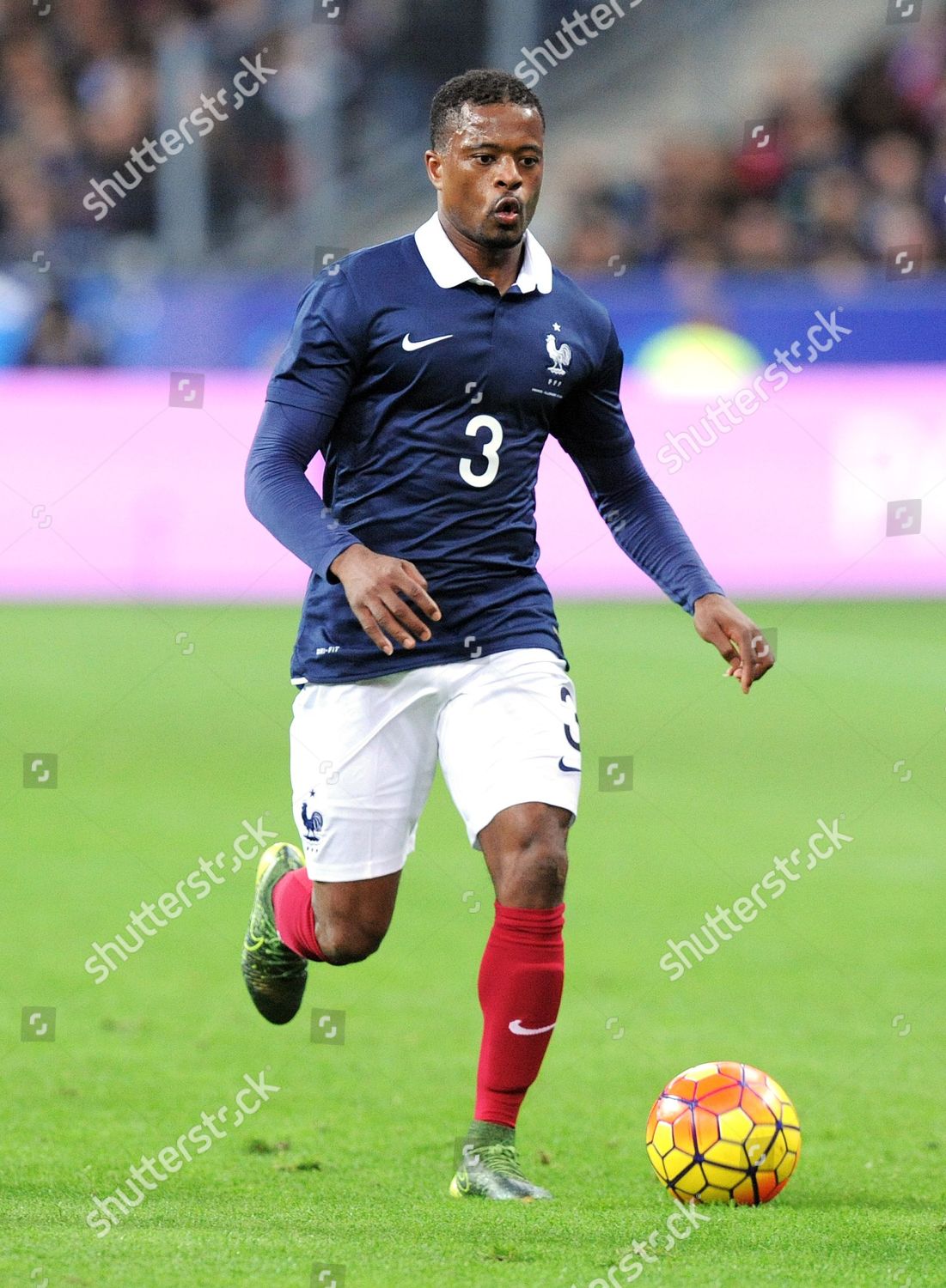 Patrice Evra France During International Friendly Editorial Stock Photo ...