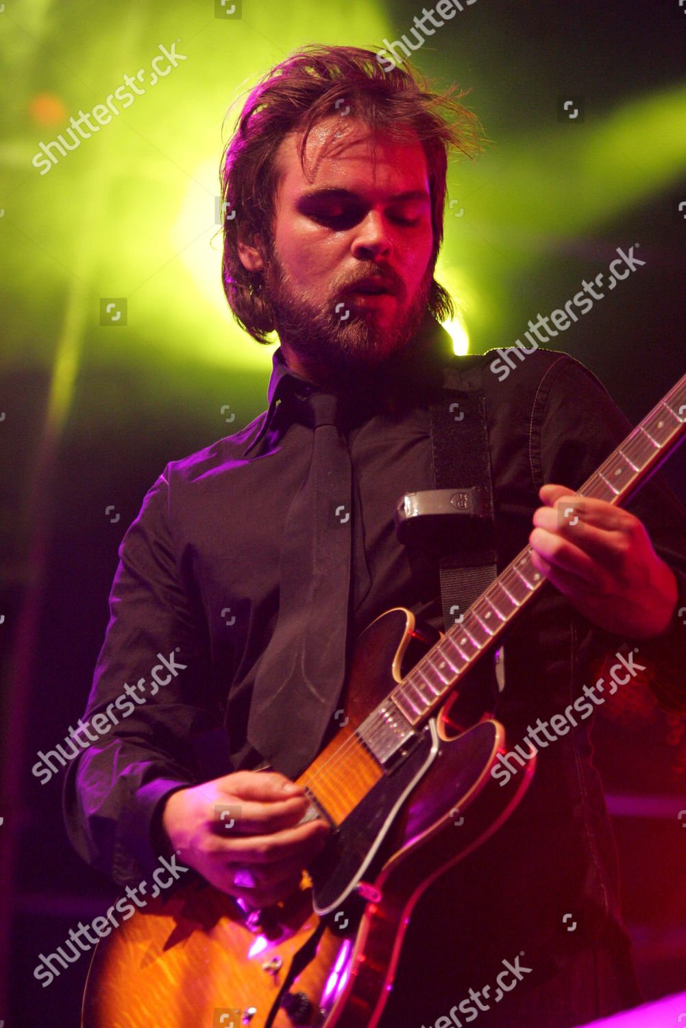 Supergrass Gaz Coombes Editorial Stock Photo - Stock Image 