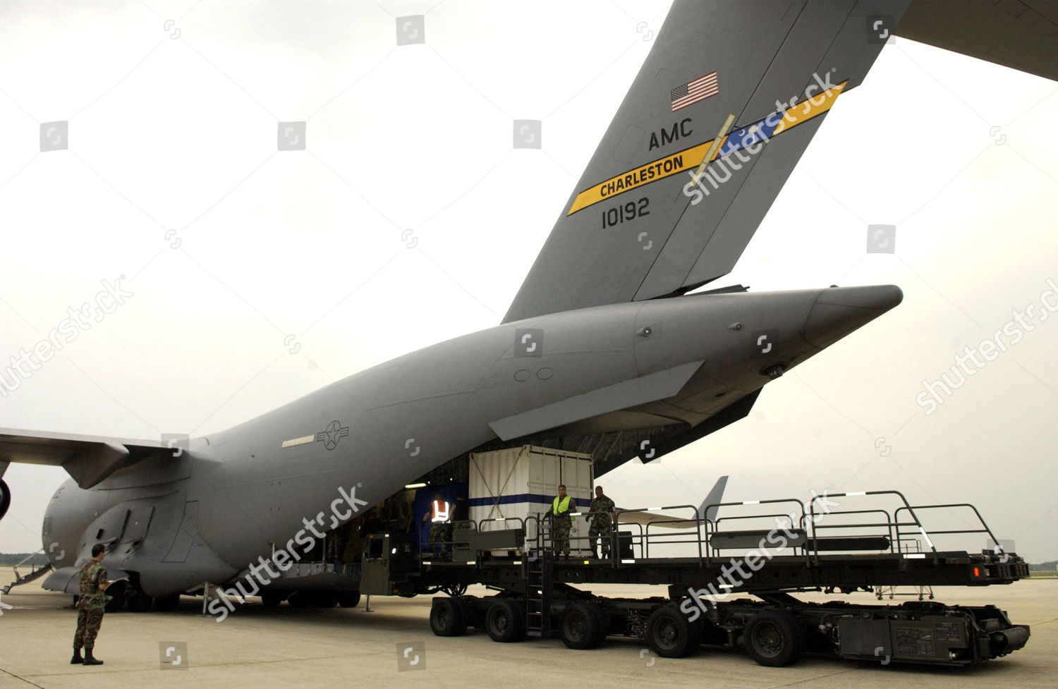 Members 89th Aerial Port Squadron Aps Editorial Stock Photo - Stock ...