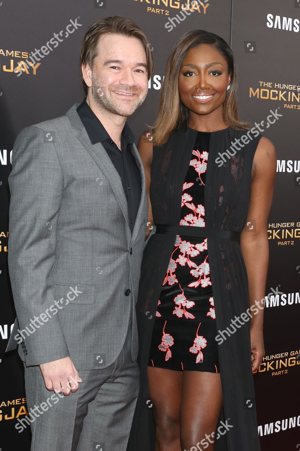 Patina Miller R Husband David Mars Editorial Stock Photo - Stock Image ...