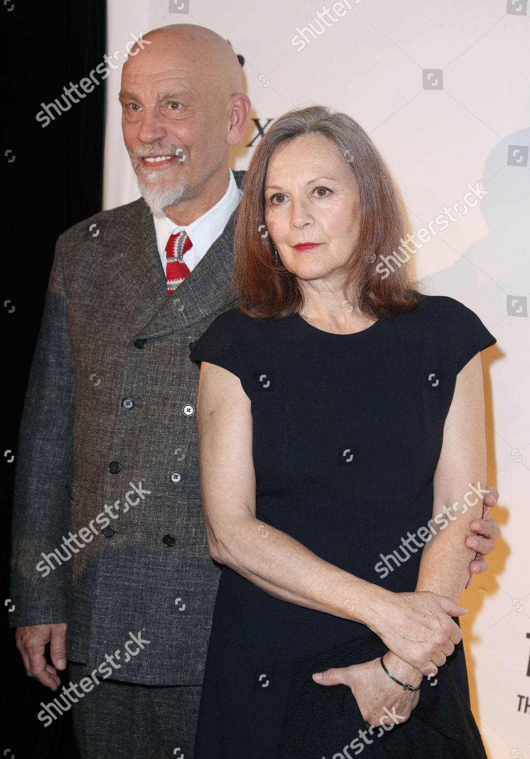 John Malkovich Wife Nicoletta Peyran Editorial Stock Photo - Stock