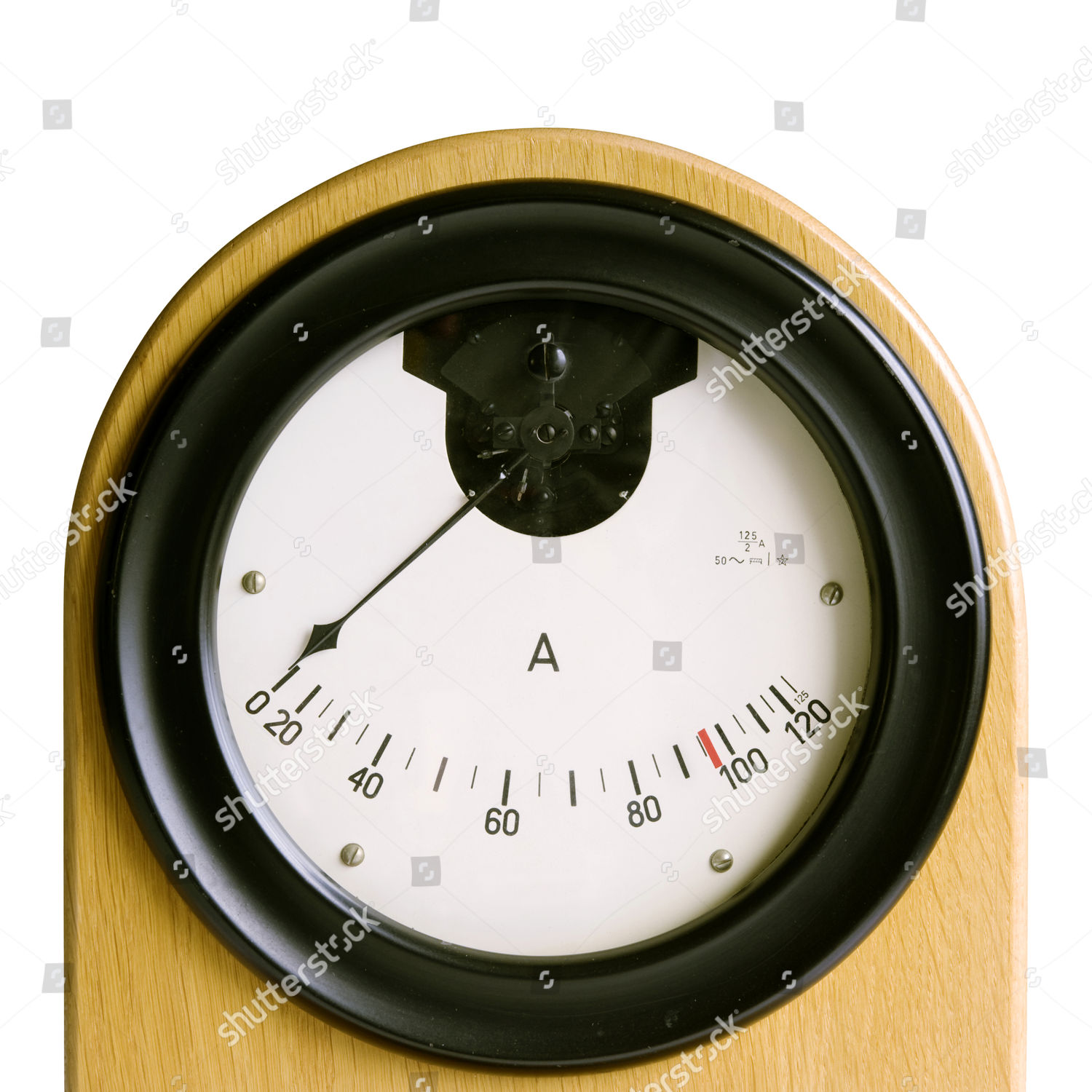 Historic Amperemeter Ammeter Switzerland Europe Editorial Stock Photo