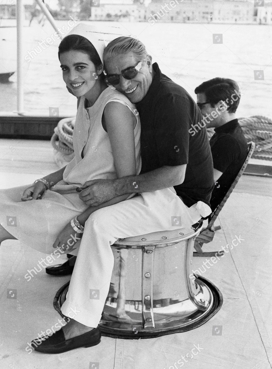 Aristotle Onassis Christina Onassis Editorial Stock Photo Stock Image