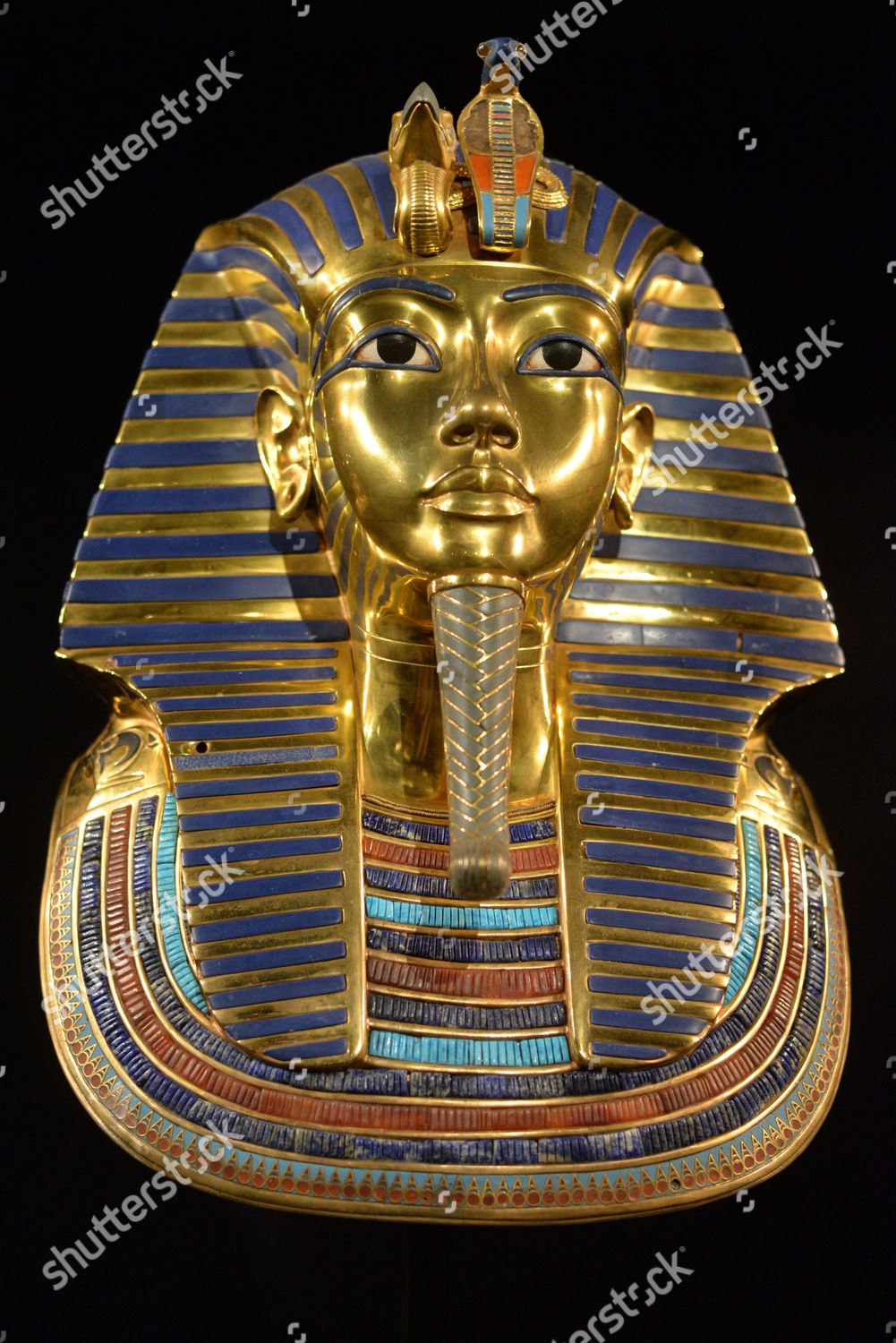 Gold Mask Tomb Tutankhamun Editorial Stock Photo - Stock Image ...