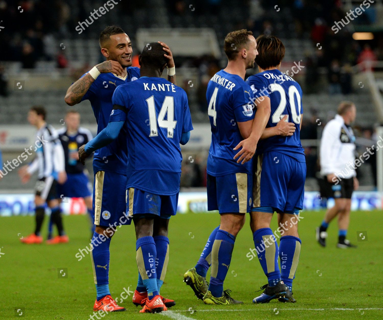 Danny Simpson Leicester City Left Celebrates Editorial Stock Photo ...