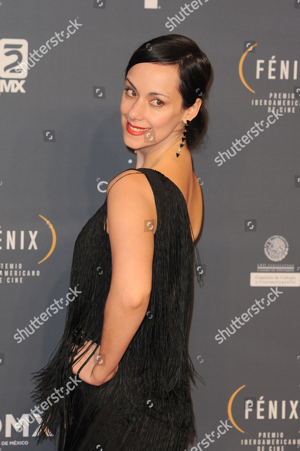 Gabriela De La Garza Arrives Fenix Editorial Stock Photo - Stock Image