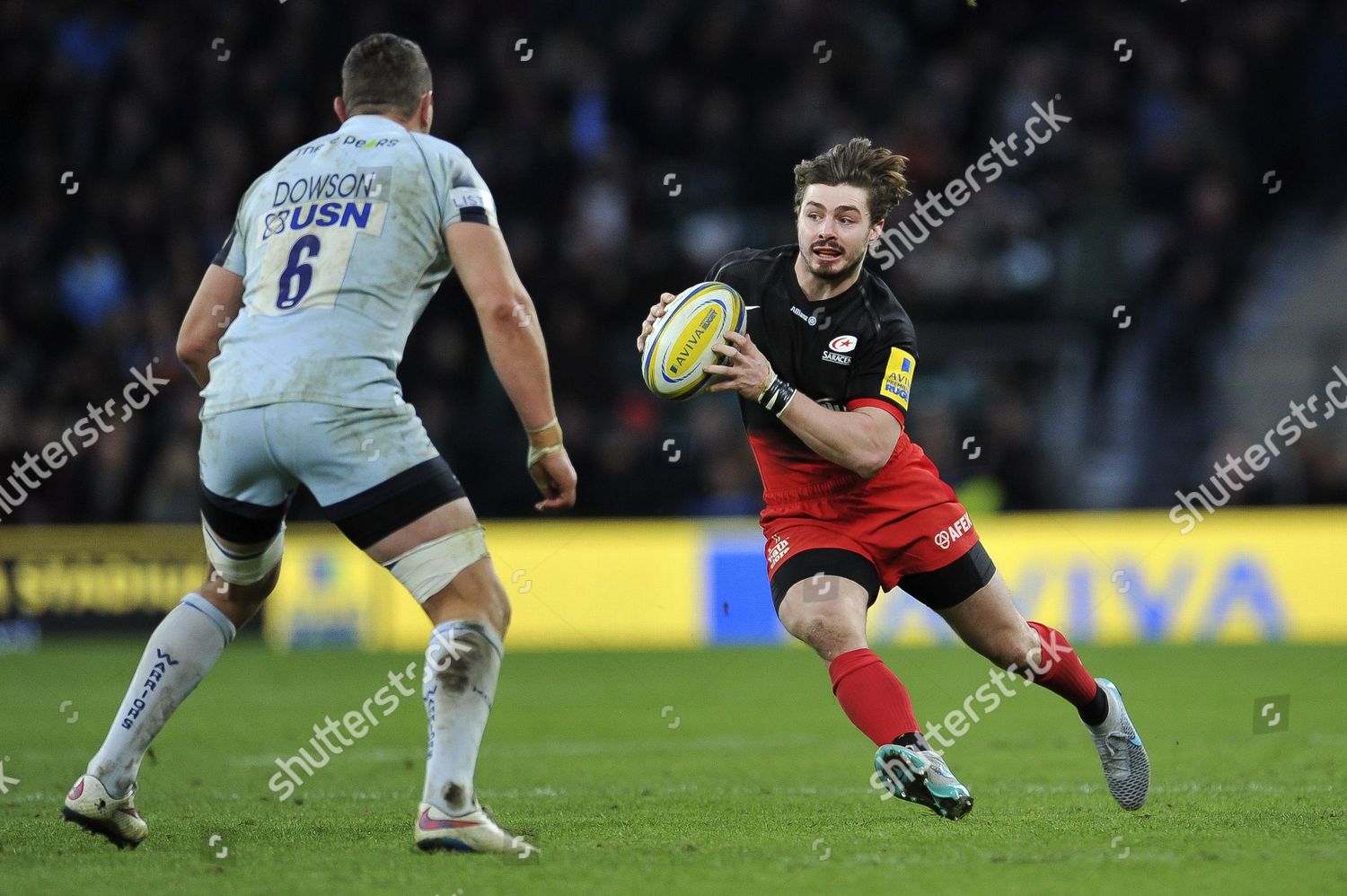 Ben Ransom Saracens Possession Editorial Stock Photo - Stock Image ...