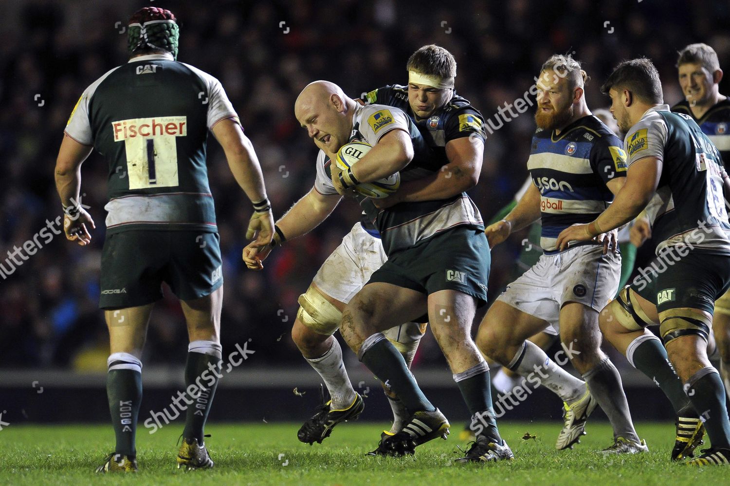 Henry Thomas Bath Rugby Tackled By Editorial Stock Photo - Stock Image ...