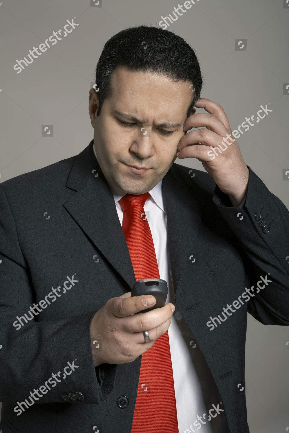 Model Released Man Gazing Thoughtfully Screen Editorial Stock Photo ...