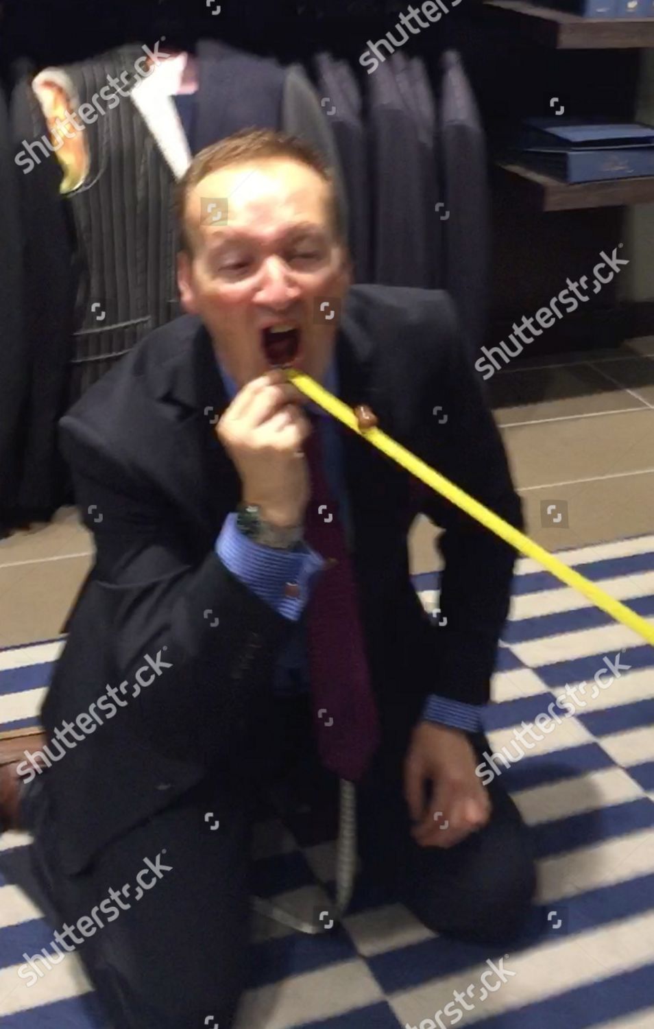 Malteser Running Down Measuring Tape Part Editorial Stock Photo Stock