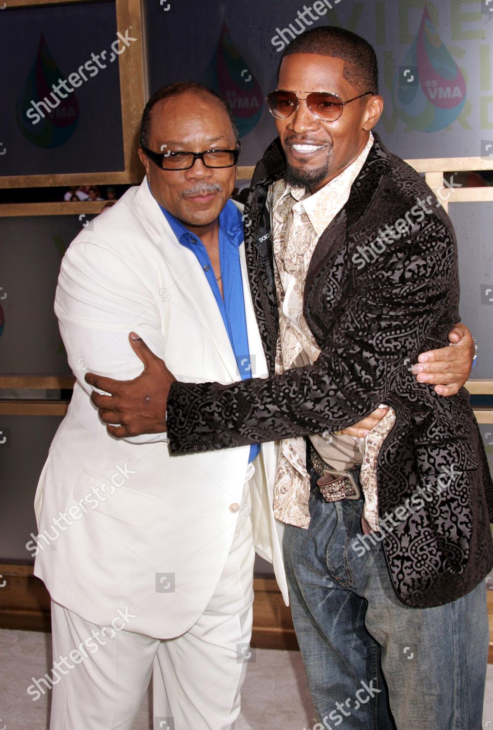 Quincy Jones Jamie Foxx Editorial Stock Photo Stock Image Shutterstock