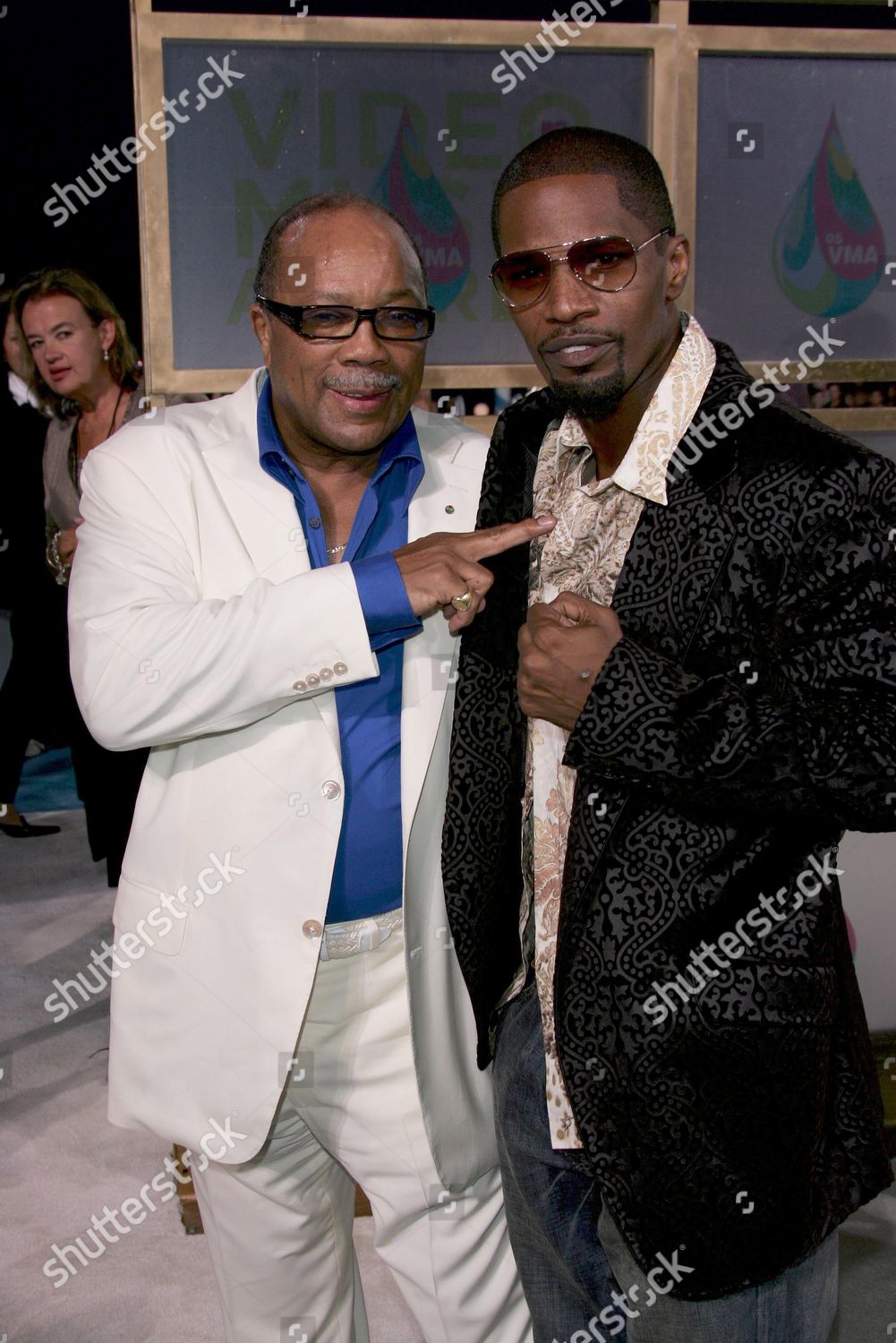 Quincy Jones Jamie Foxx Editorial Stock Photo Stock Image Shutterstock