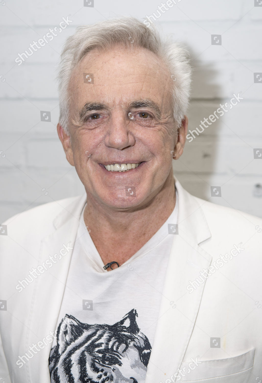 Peter Stringfellow Has His Hair Cut Editorial Stock Photo - Stock Image