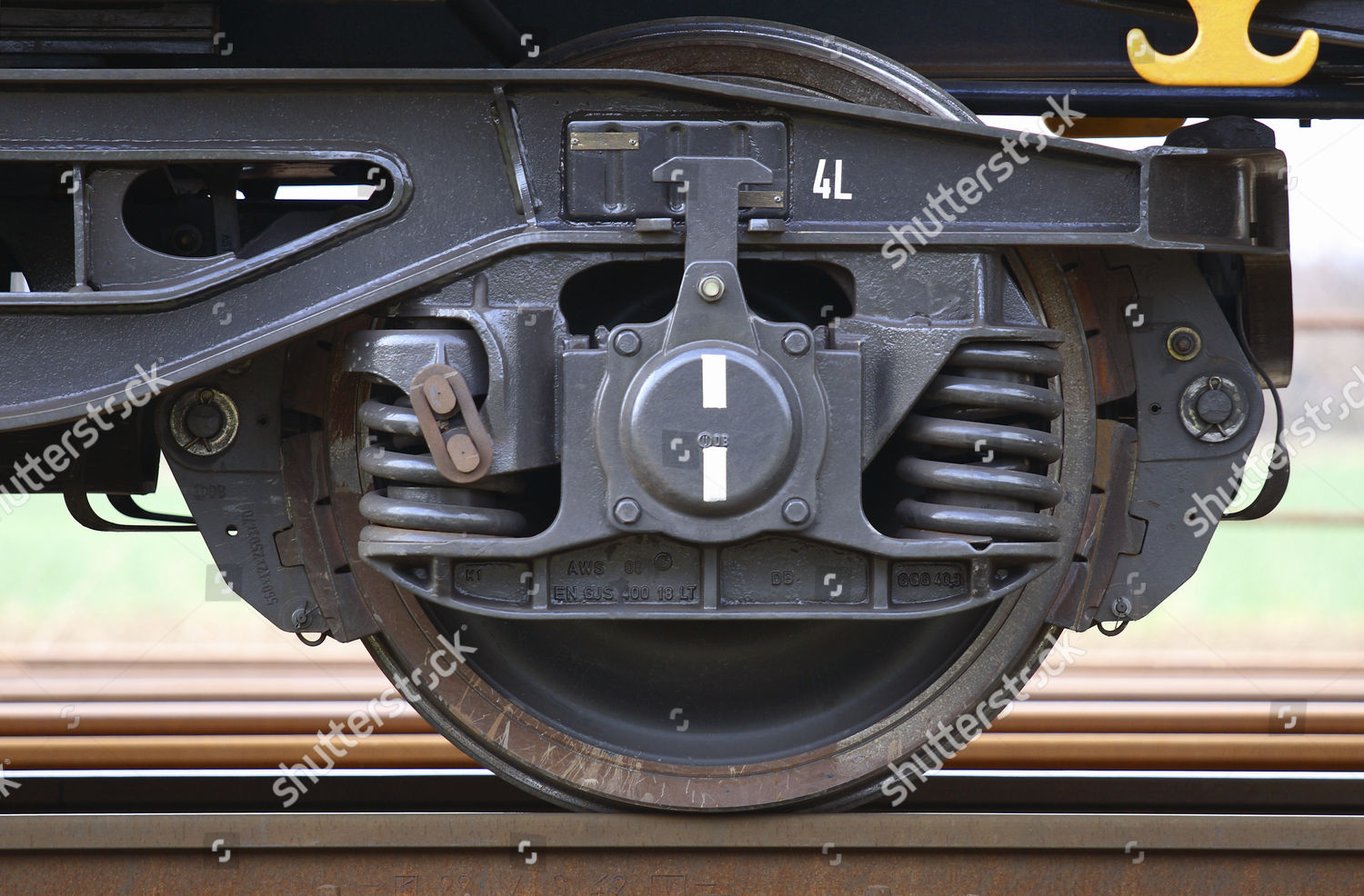 Wheel Rail Car Editorial Stock Photo Stock Image Shutterstock