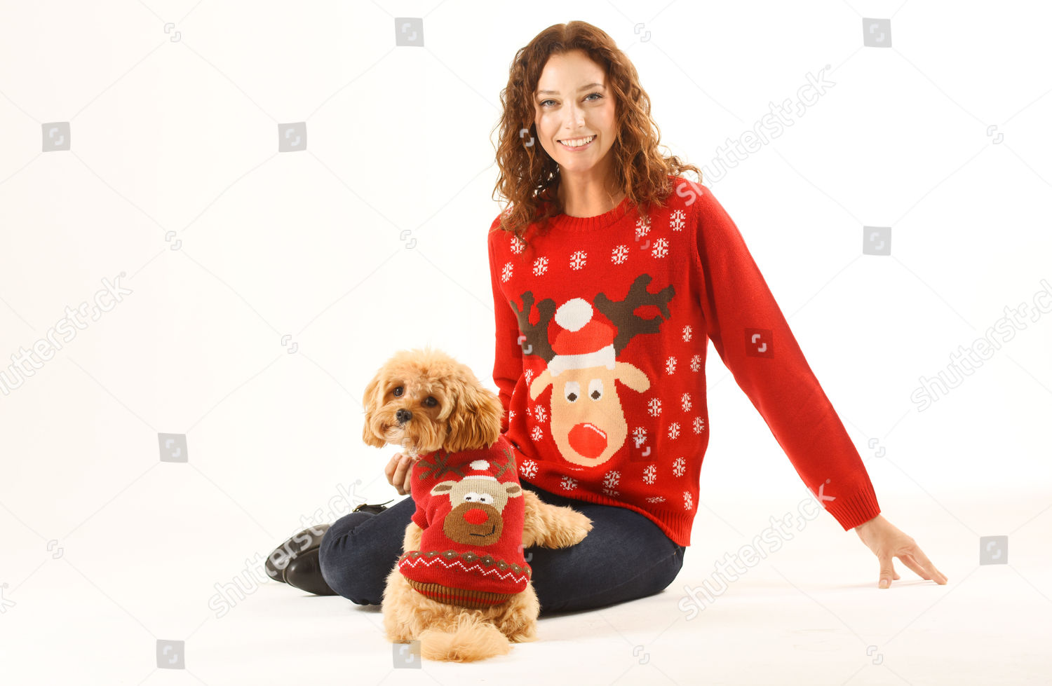 aldi matching dog jumpers