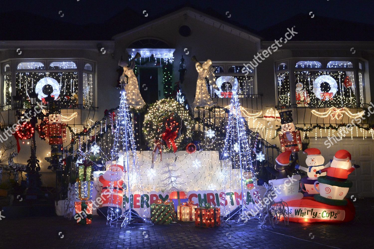 House Dalkey South Dublin Lights Variety Editorial Stock Photo Stock