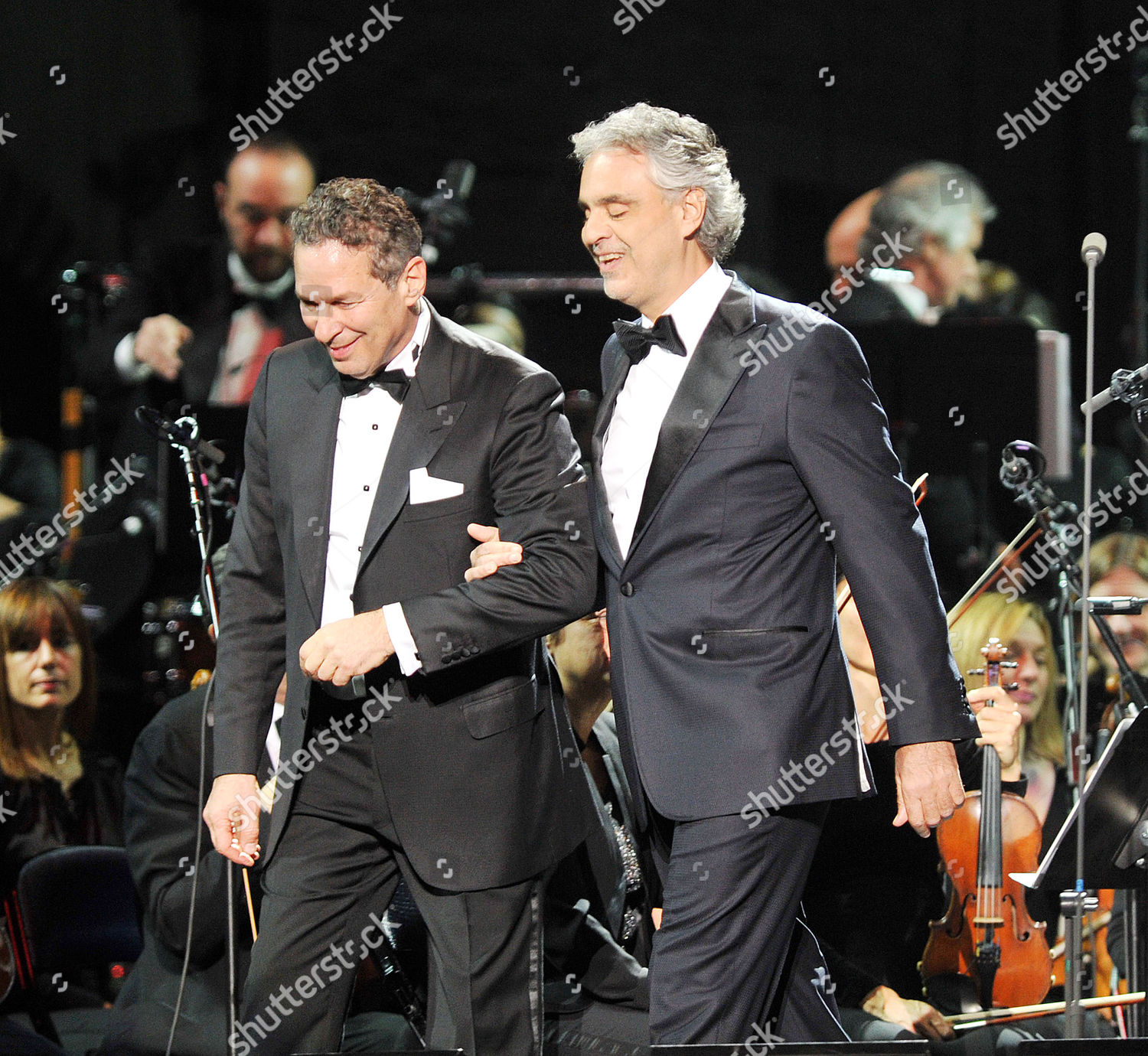 Andrea Bocelli Eugene Kohn Editorial Stock Photo Stock Image