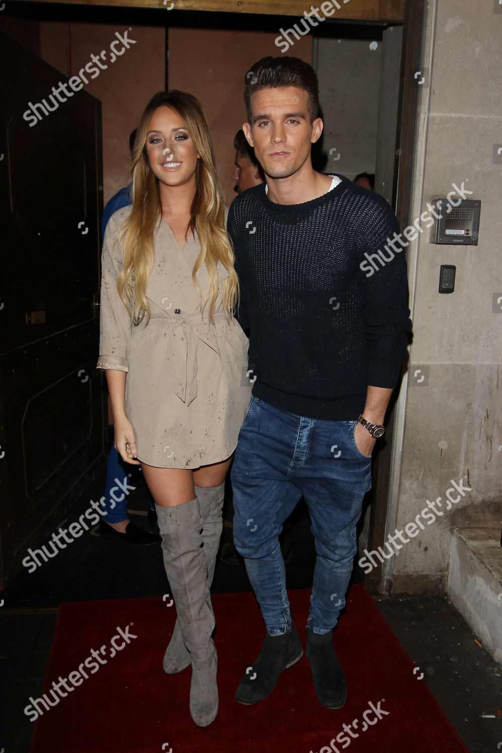 Charlotte Crosby Gaz Beadle Editorial Stock Photo - Stock Image ...