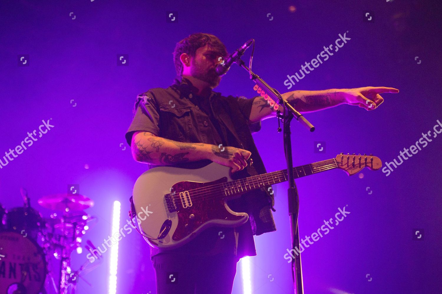 Mike Duce Lower Than Atlantis Performs Editorial Stock Photo - Stock ...