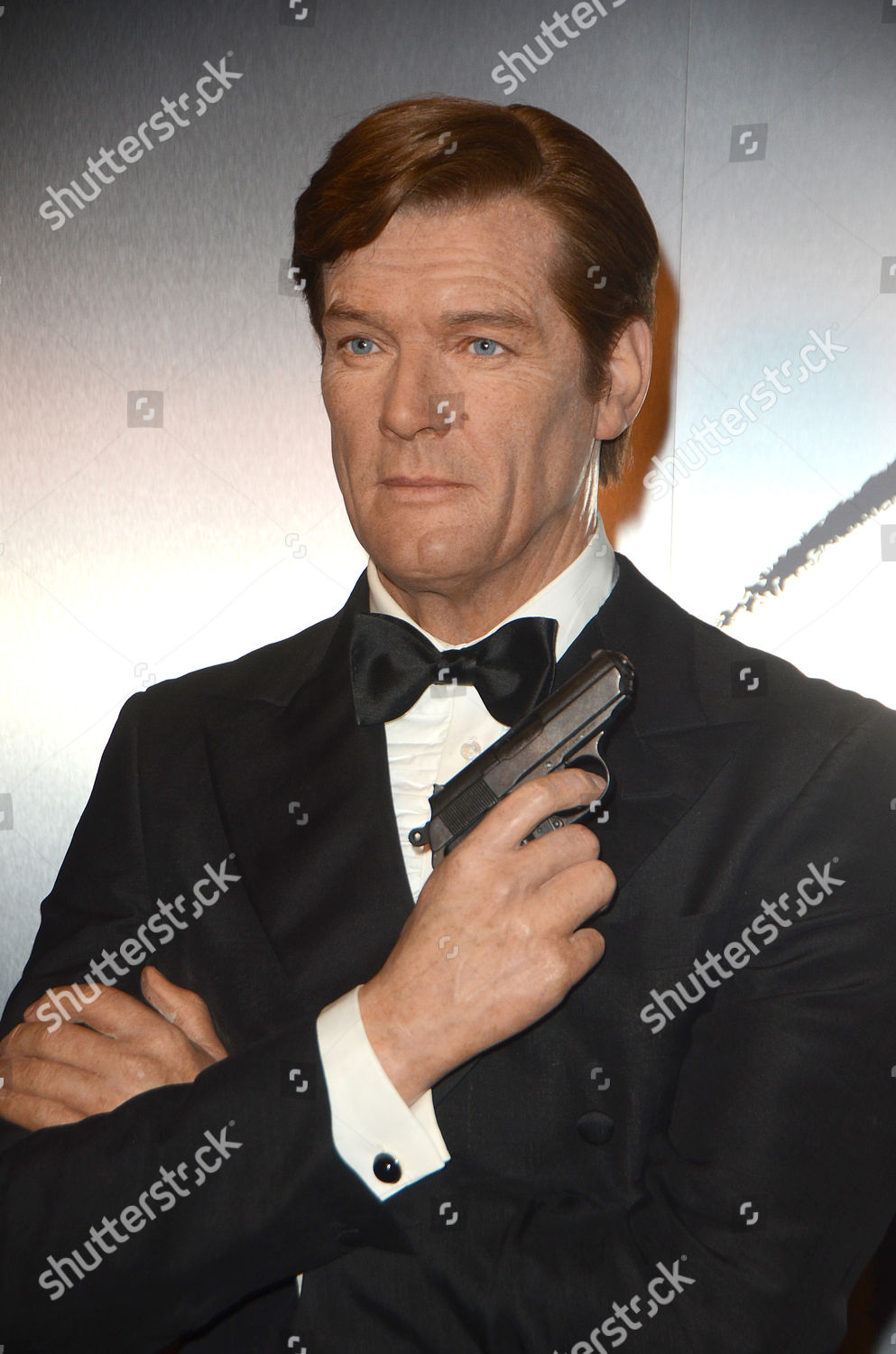 Sir Roger Moore wax figure Editorial Stock Photo - Stock Image ...