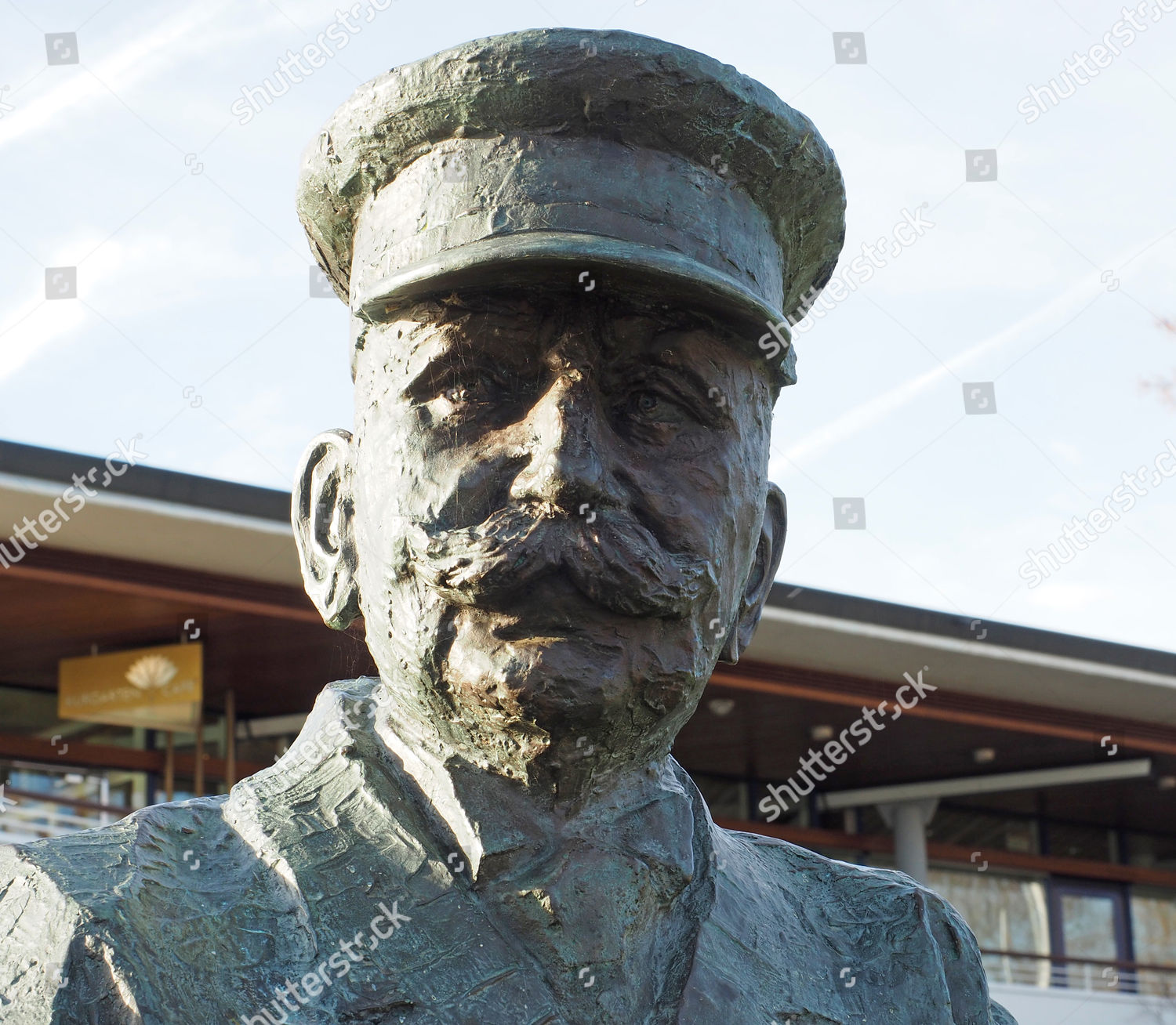 Memorial Statue Ferdinand Graf Von Zeppelin Editorial Stock Photo ...