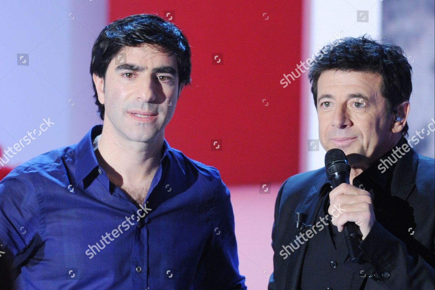 David Francois Moreau Patrick Bruel Editorial Stock Photo - Stock Image ...