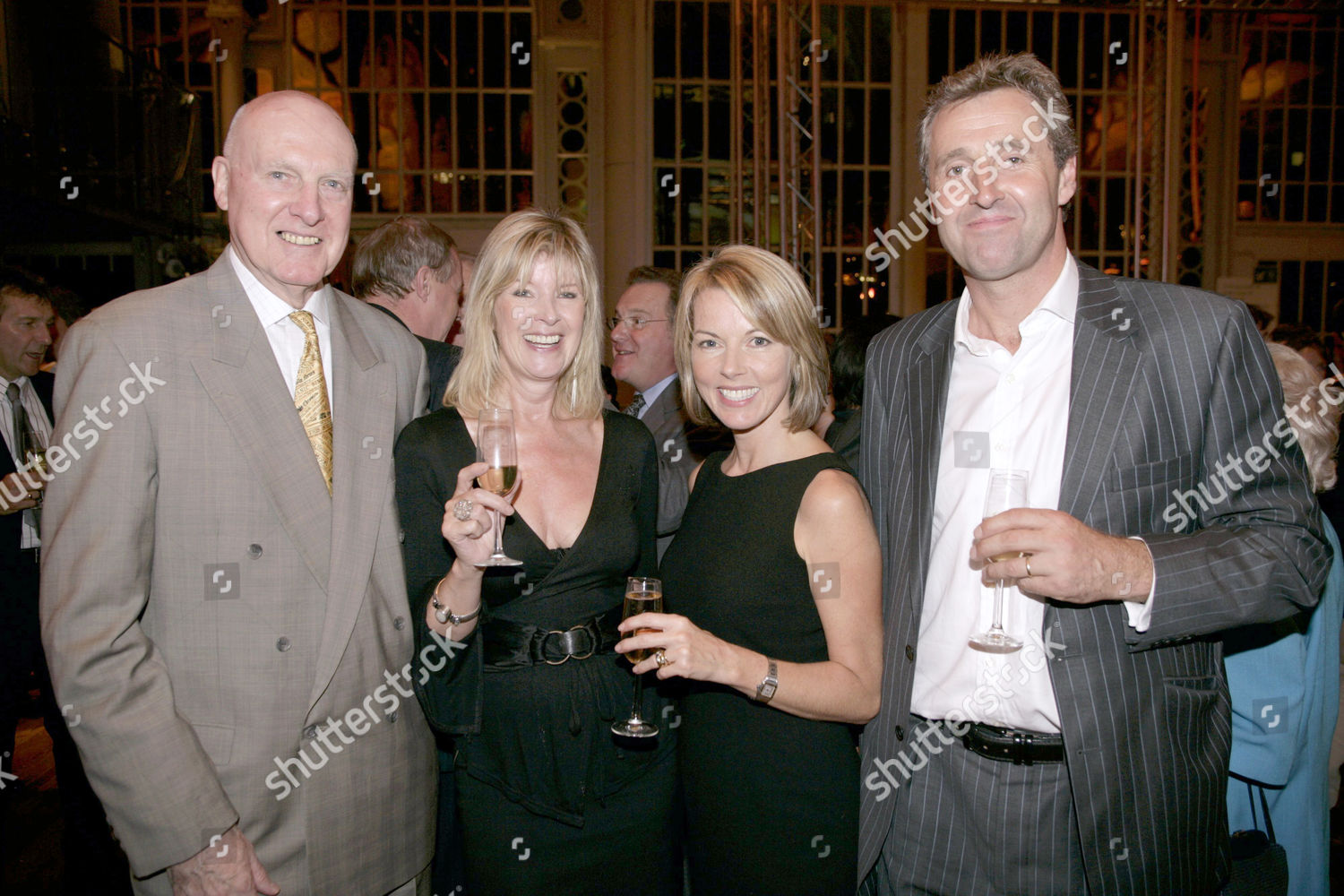 Gordon Honeycombe Julia Somerville Mary Nightingale Editorial Stock ...