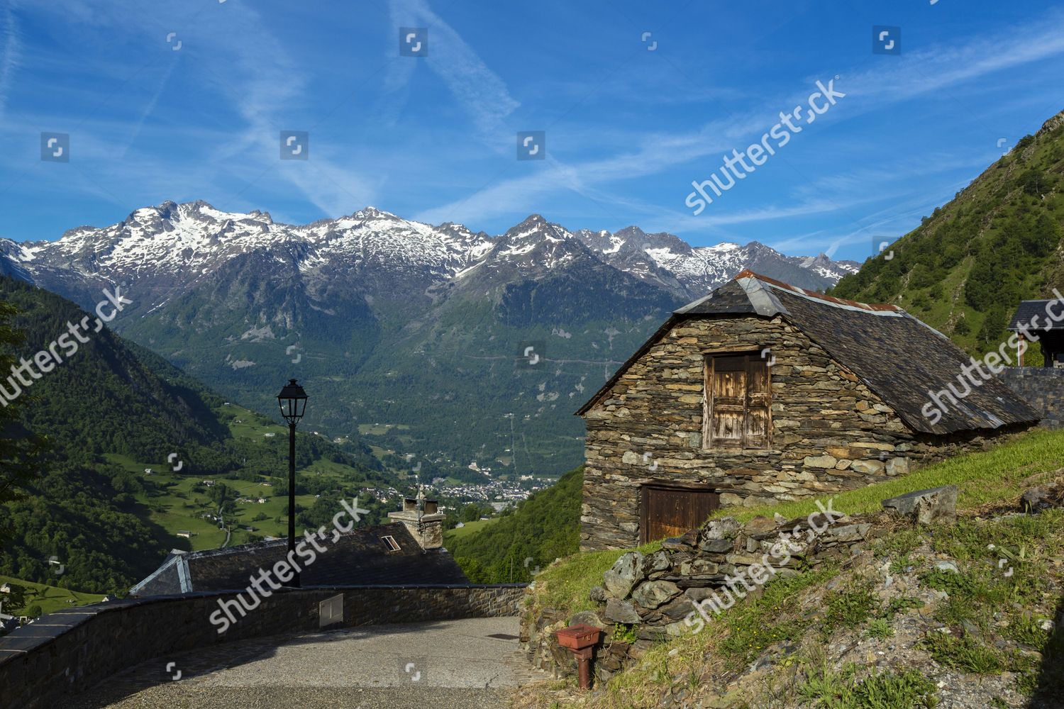 View Pyrenees Sers Charente France Editorial Stock Photo Stock Image