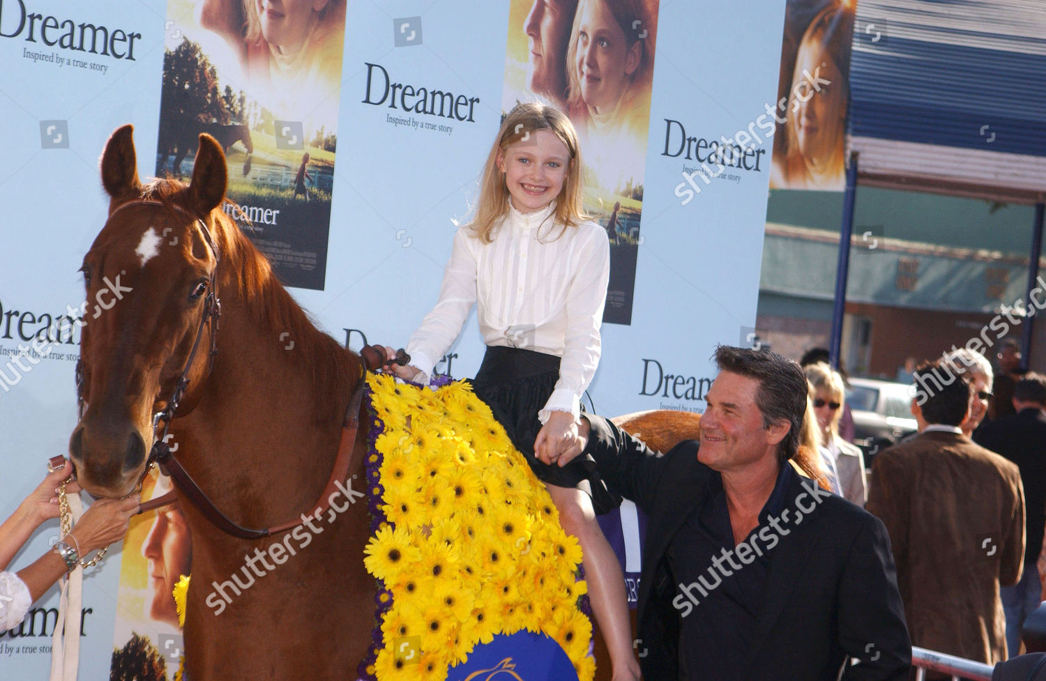 Dakota Fanning Kurt Russell Editorial Stock Photo - Stock Image