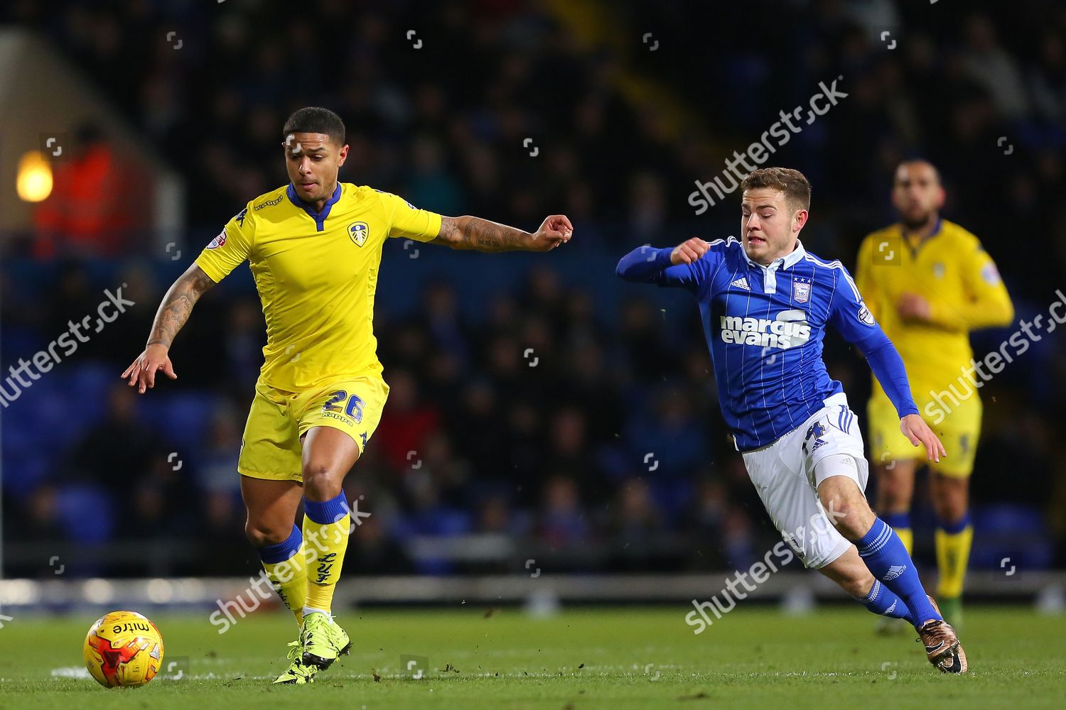 Liam Bridcutt Leeds United Ryan Fraser Editorial Stock Photo - Stock ...