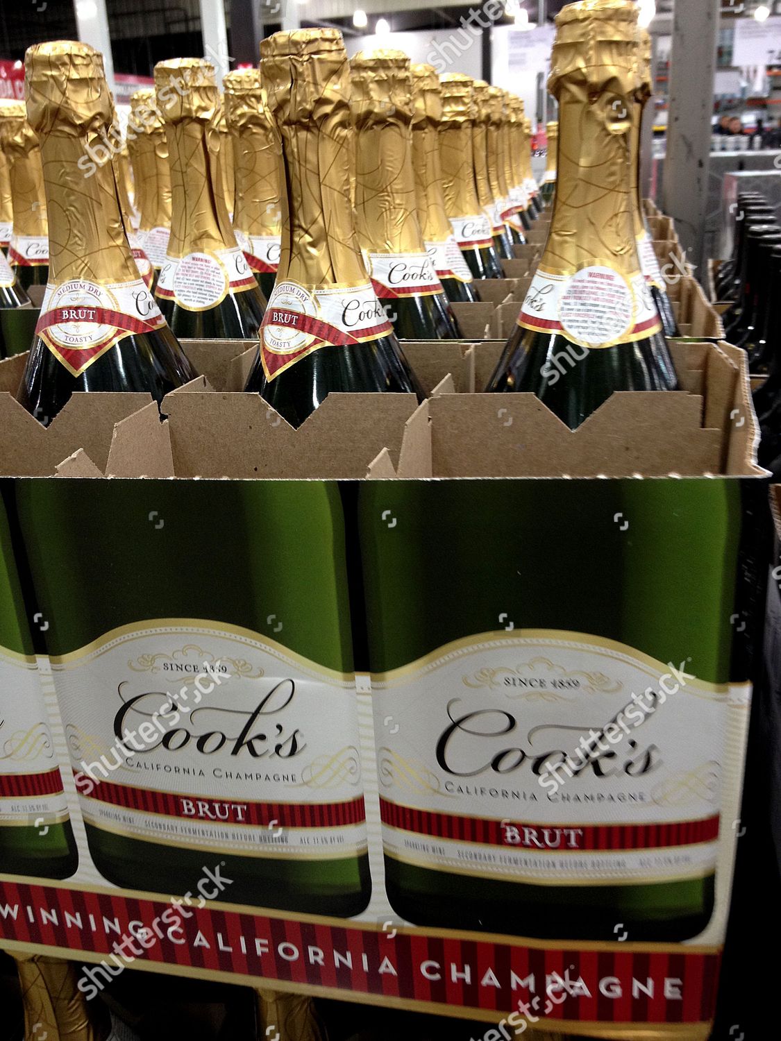 Wine Section Costco Editorial Stock Photo Stock Image Shutterstock