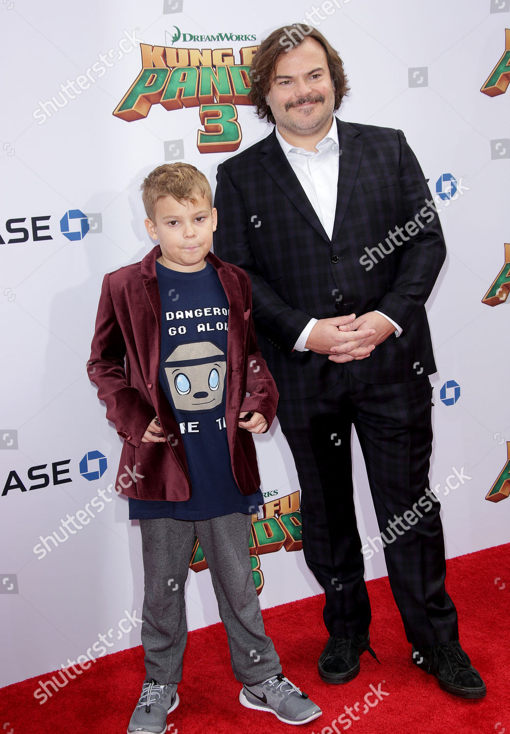 Jack Black Son Samuel Black Editorial Stock Photo Stock Image