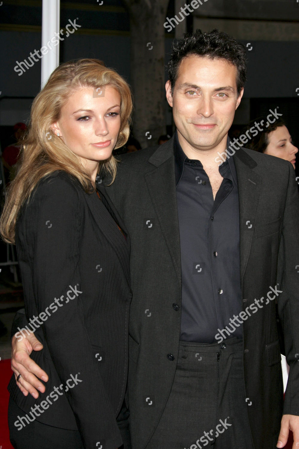 Rufus Sewell Wife Amy Editorial Stock Photo Stock Image Shutterstock   Shutterstock 555755aq 