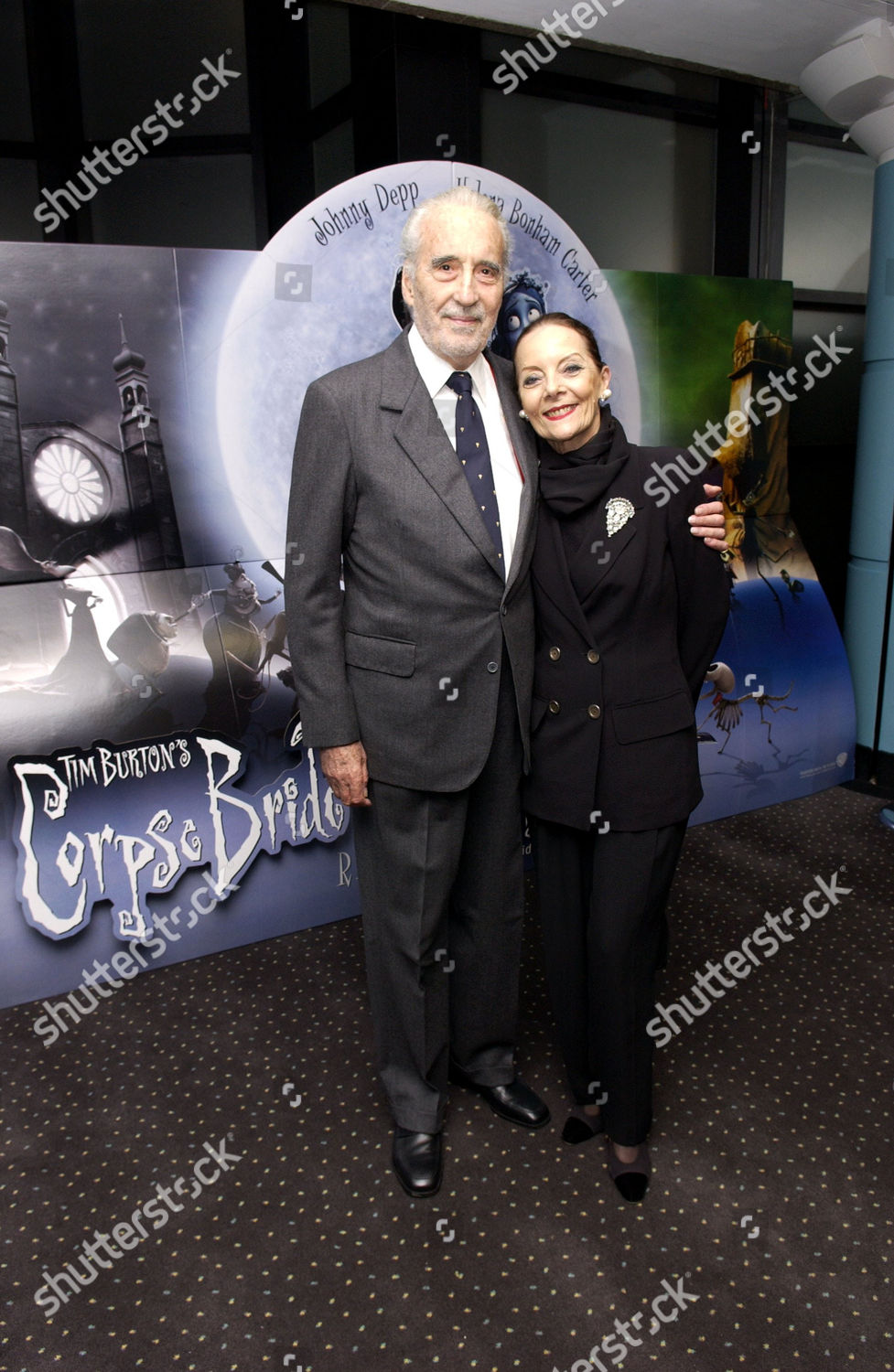 Christopher Lee Wife Birgit Editorial Stock Photo - Stock Image ...