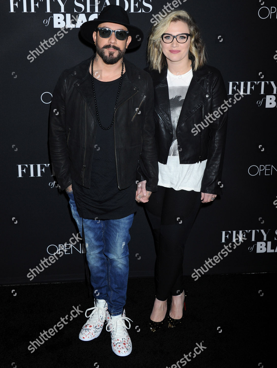 Aj Mclean Rochelle Deanna Karidis Editorial Stock Photo - Stock Image