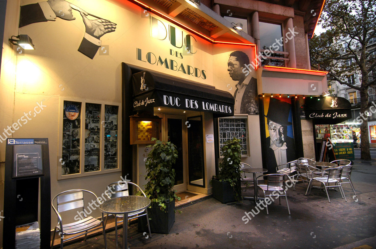 Duc Des Lombards Jazz Club Paris Editorial Stock Photo - Stock Image |  Shutterstock