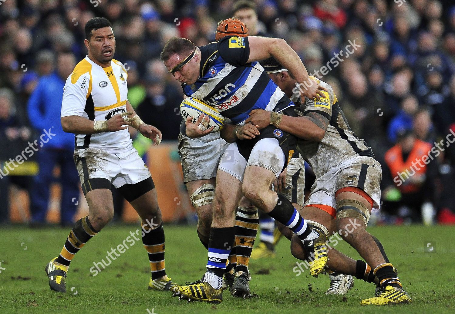 Henry Thomas Bath Rugby Takes On Editorial Stock Photo - Stock Image ...