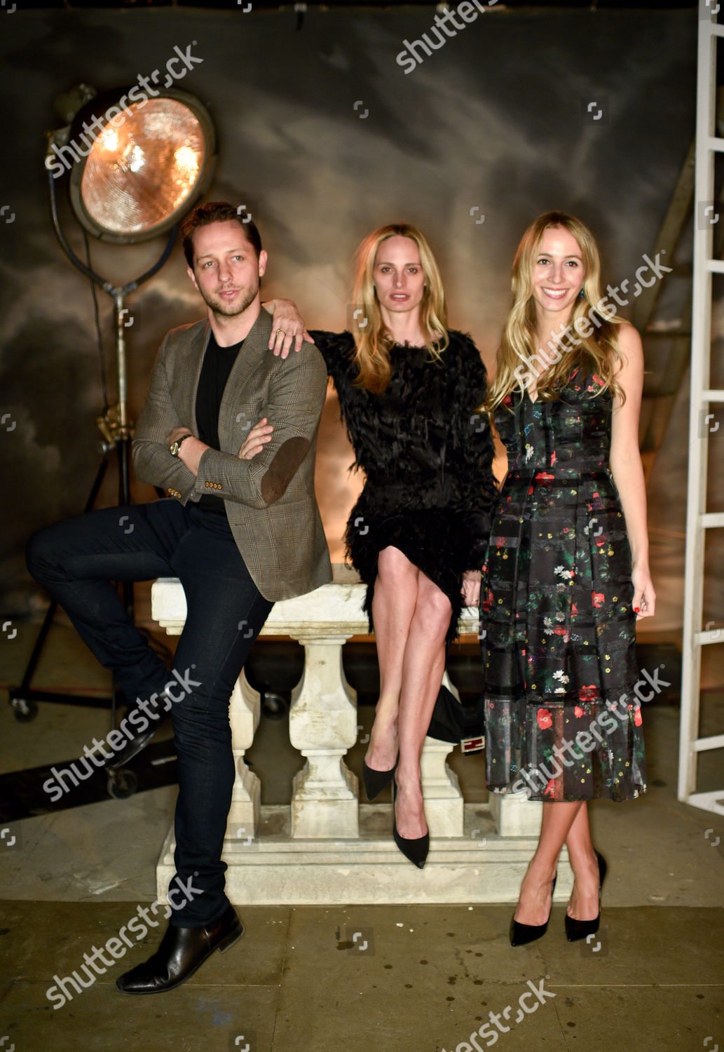 DEREK BLASBERG LAUREN SANTO DOMINGO HARLEY Editorial Stock Photo