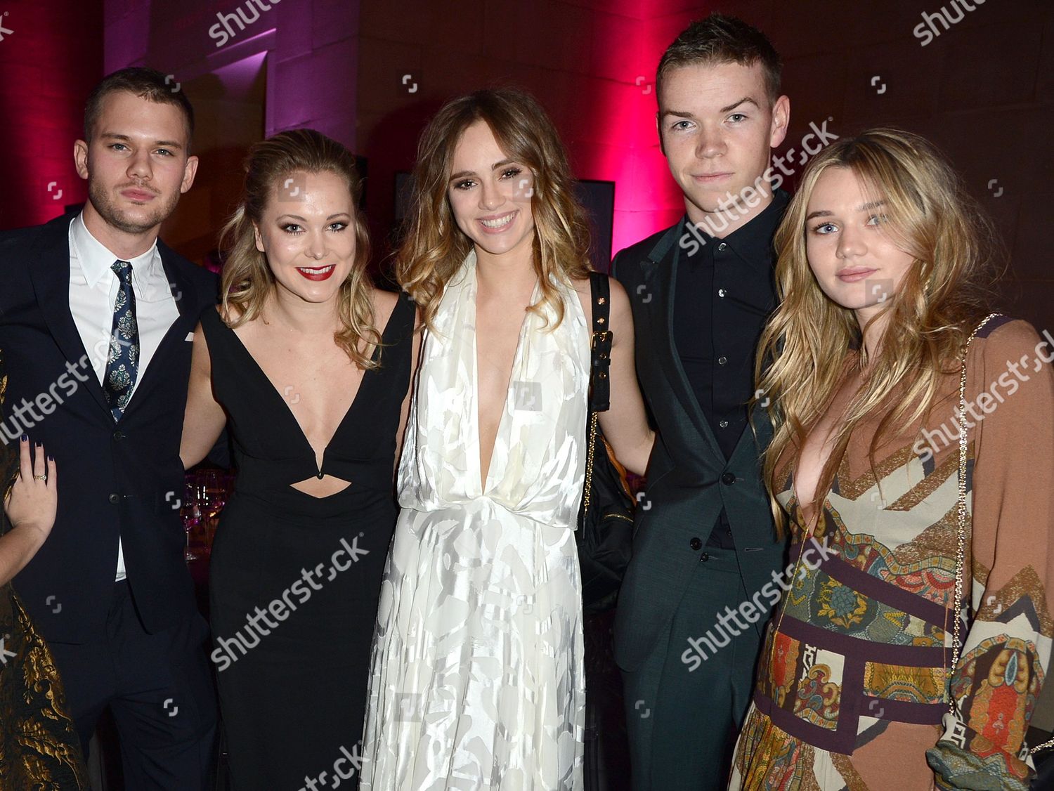 Jeremy Irvine Poppy Jamie Suki Waterhouse Editorial Stock Photo - Stock 