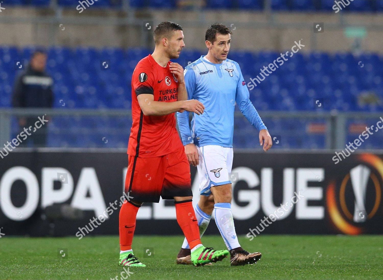 Miroslav Klose L Lukas Podolski G Editorial Stock Photo - Stock Image ...