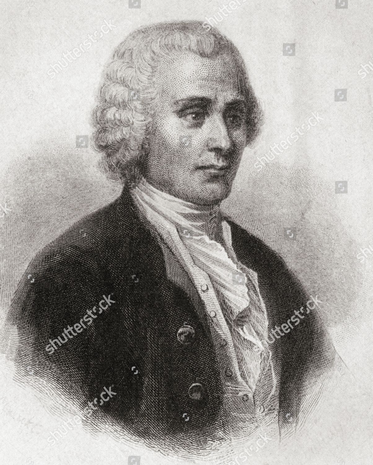 Jeanjacques Rousseau 1712 1778 French Philosopher Editorial Stock Photo