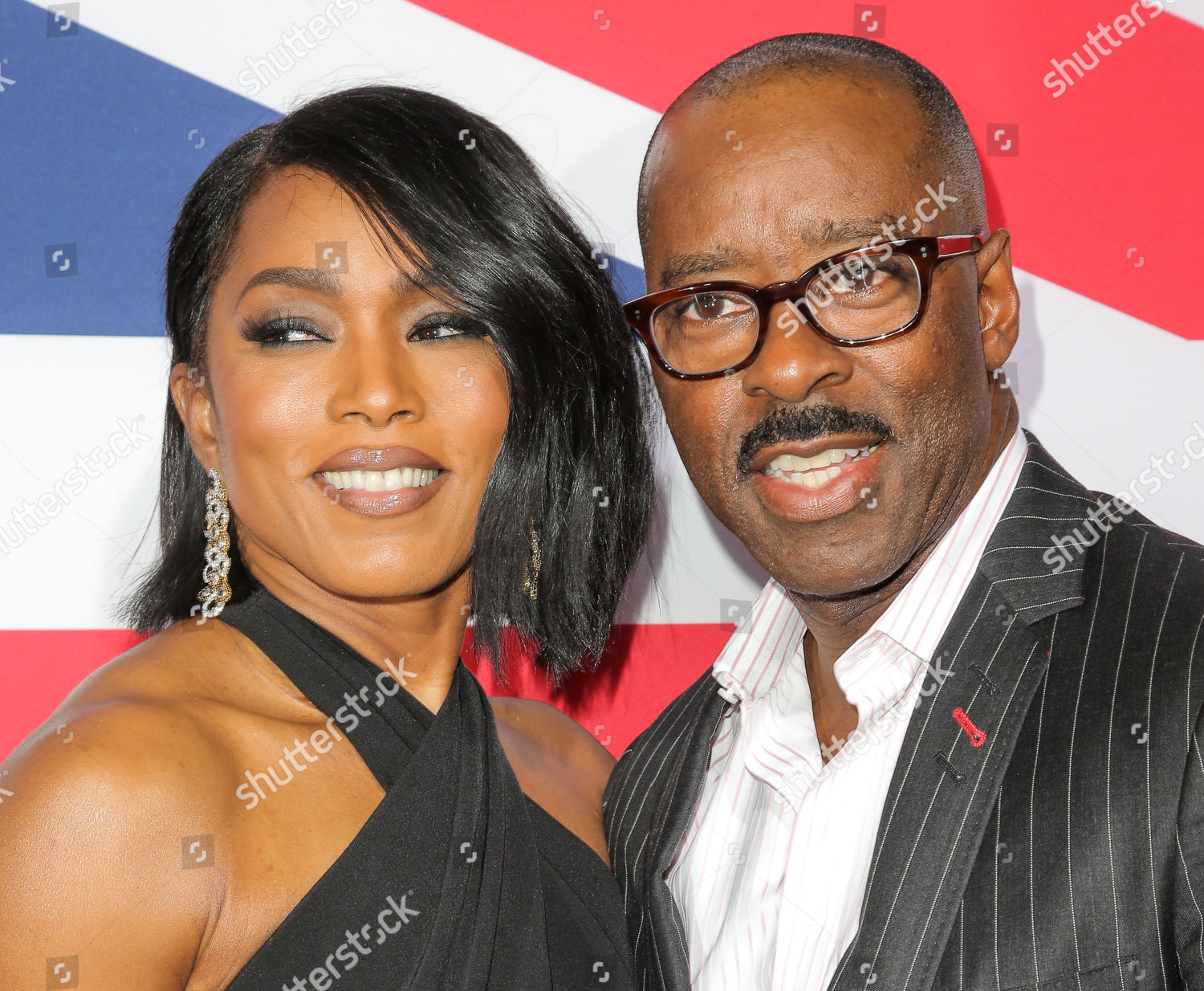 Angela Bassett Courtney B Vance Editorial Stock Photo Stock Image