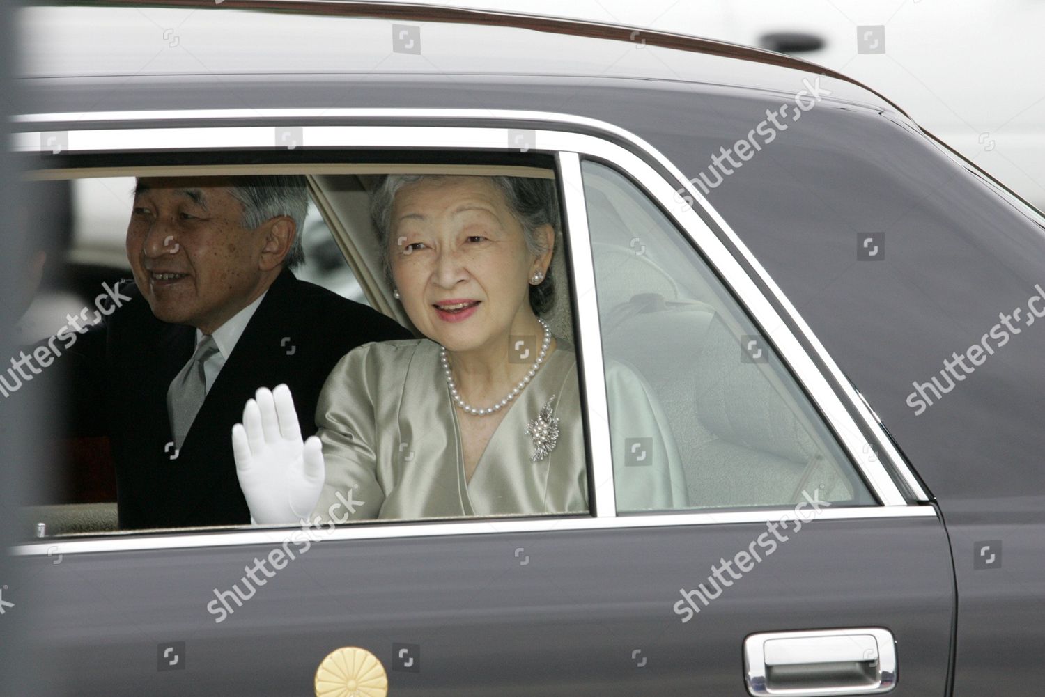 Empress Michiko On Her Way Princess Sayako Editorial Stock Photo Stock Image Shutterstock