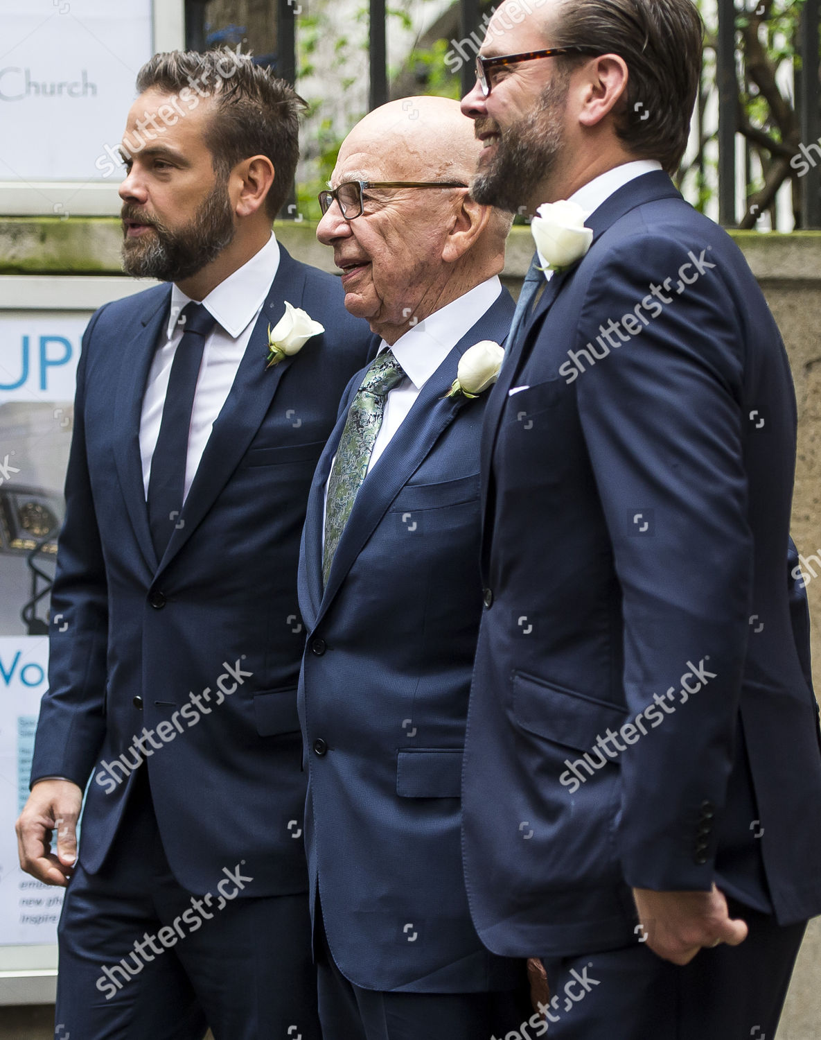 Rupert Murdoch Sons Lachlan Murdoch James Editorial Stock Photo - Stock ...