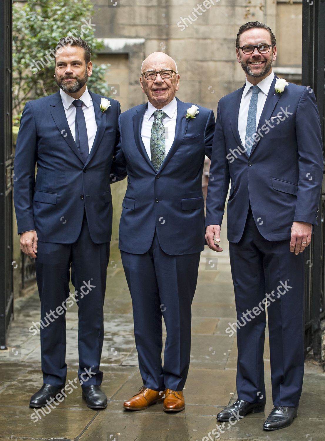 Rupert Murdoch Sons Lachlan Murdoch James Editorial Stock Photo - Stock ...