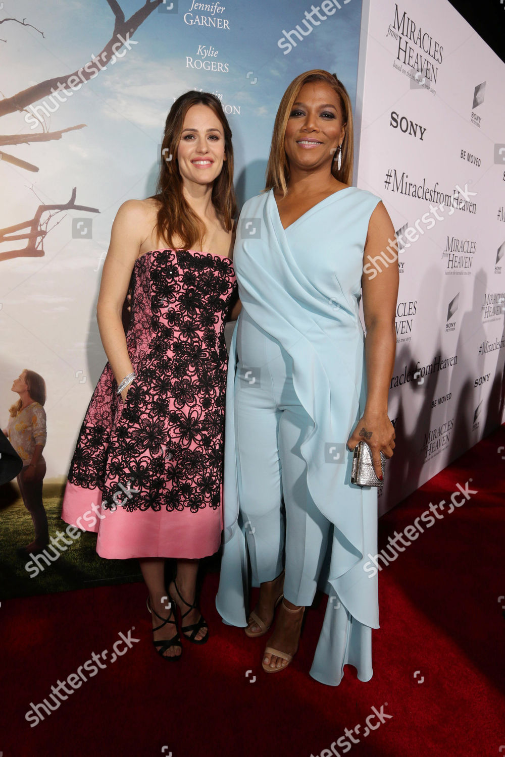 Jennifer Garner Queen Latifah Editorial Stock Photo - Stock Image