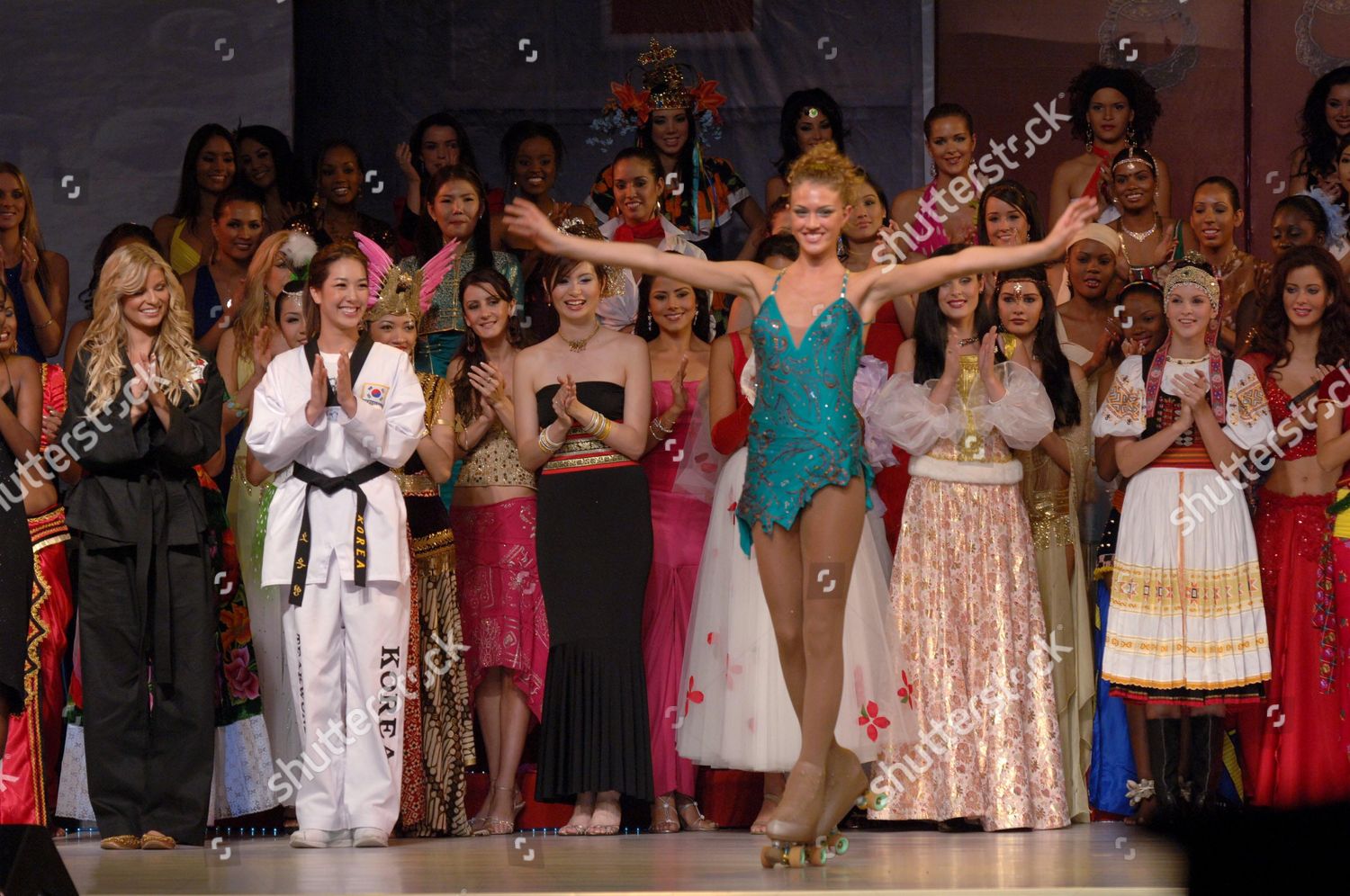 Miss World 2005 Contestants Editorial Stock Photo Stock Image