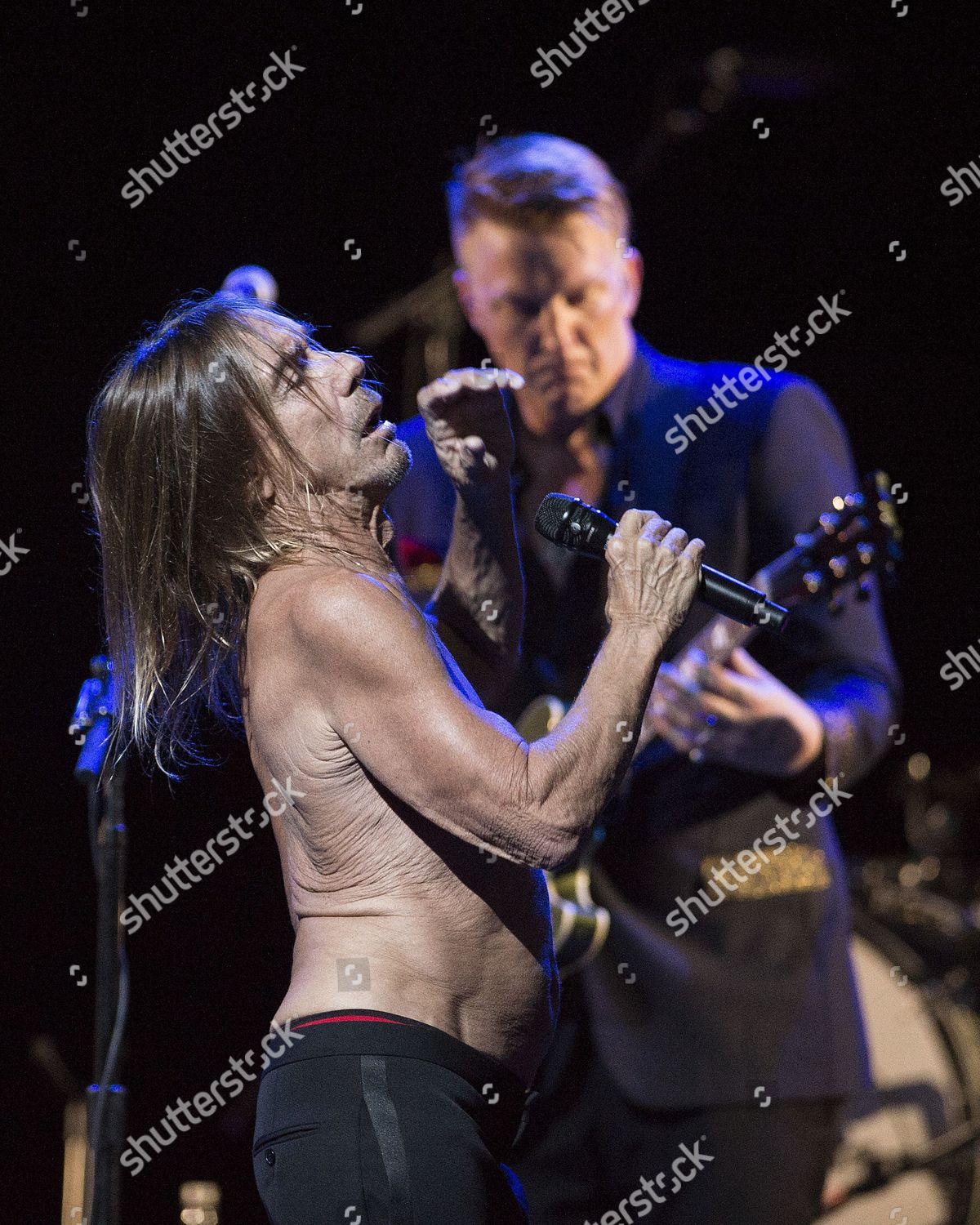 Iggy Pop Josh Homme Perform Acl Live Editorial Stock Photo Stock