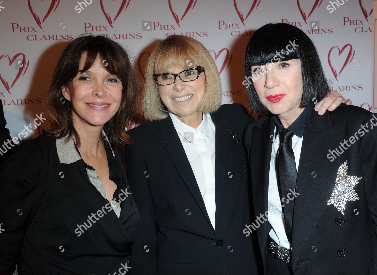 Tina Kieffer Mireille Darc Chantal Thomass Editorial Stock Photo ...